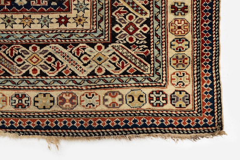 An antique Chi Chi rug, Northeast Caucasus, c. 180 x 120 cm.