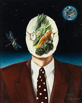 Frank Björklund, oil on canvas, signed.