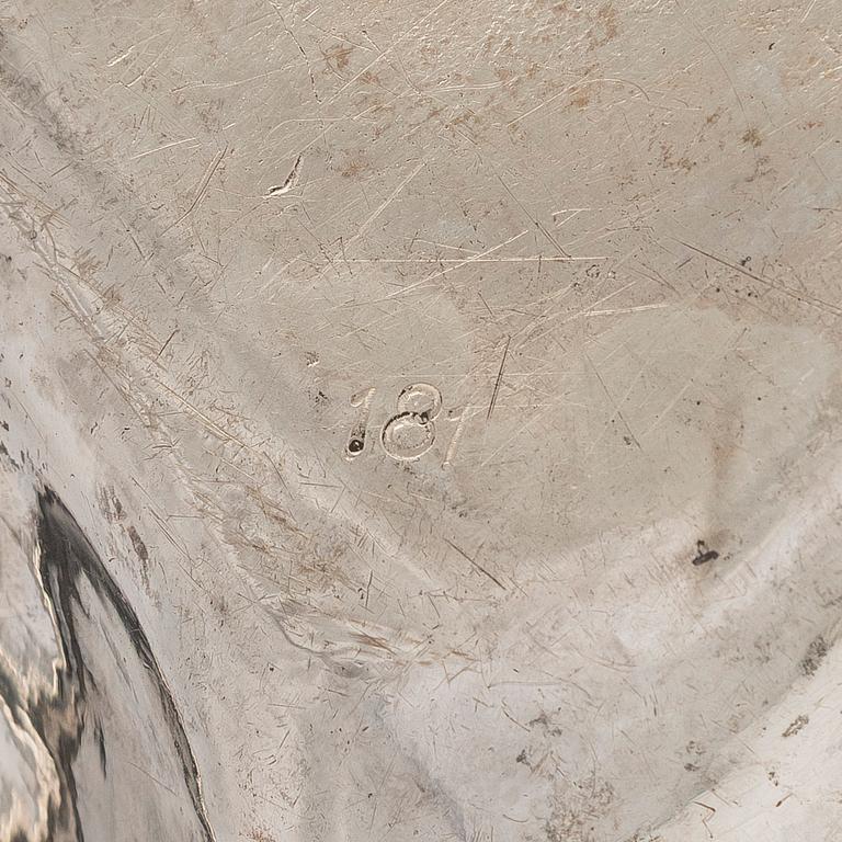 Praktskål, silver, Wien, Österrike-Ungern 1840.