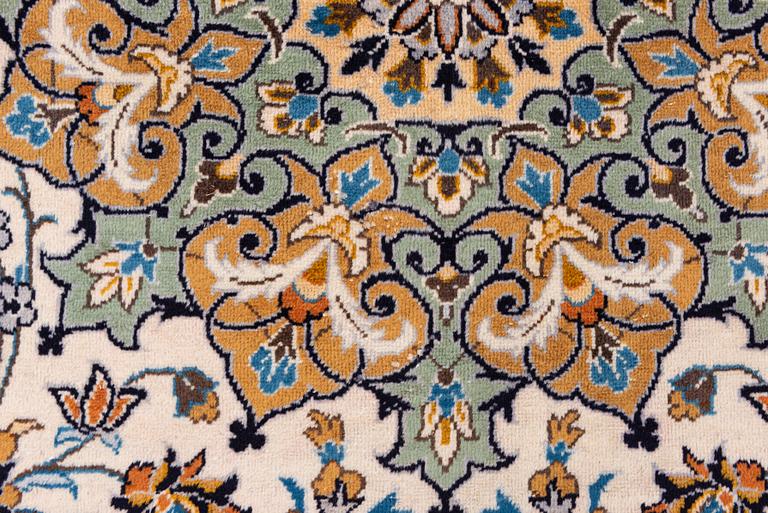 A Najafabad carpet, c. 350 x 237 cm.