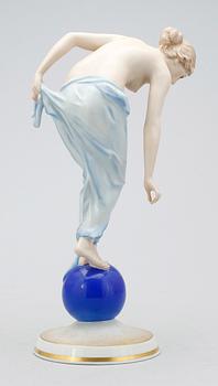 FIGURIN, porslin, Ernst Wenck, Rosenthal.