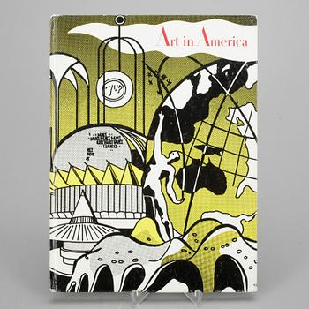 ROY LICHTENSTEIN, efter, omslag för Art in Americas New York upplaga.