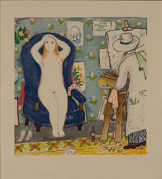 Lennart Jirlow, "Målaren och flickan".