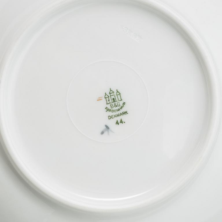 A 73 piece porcelain dinner and coffee service, 'Seagull', Bing & Brøndahl, Denmark.