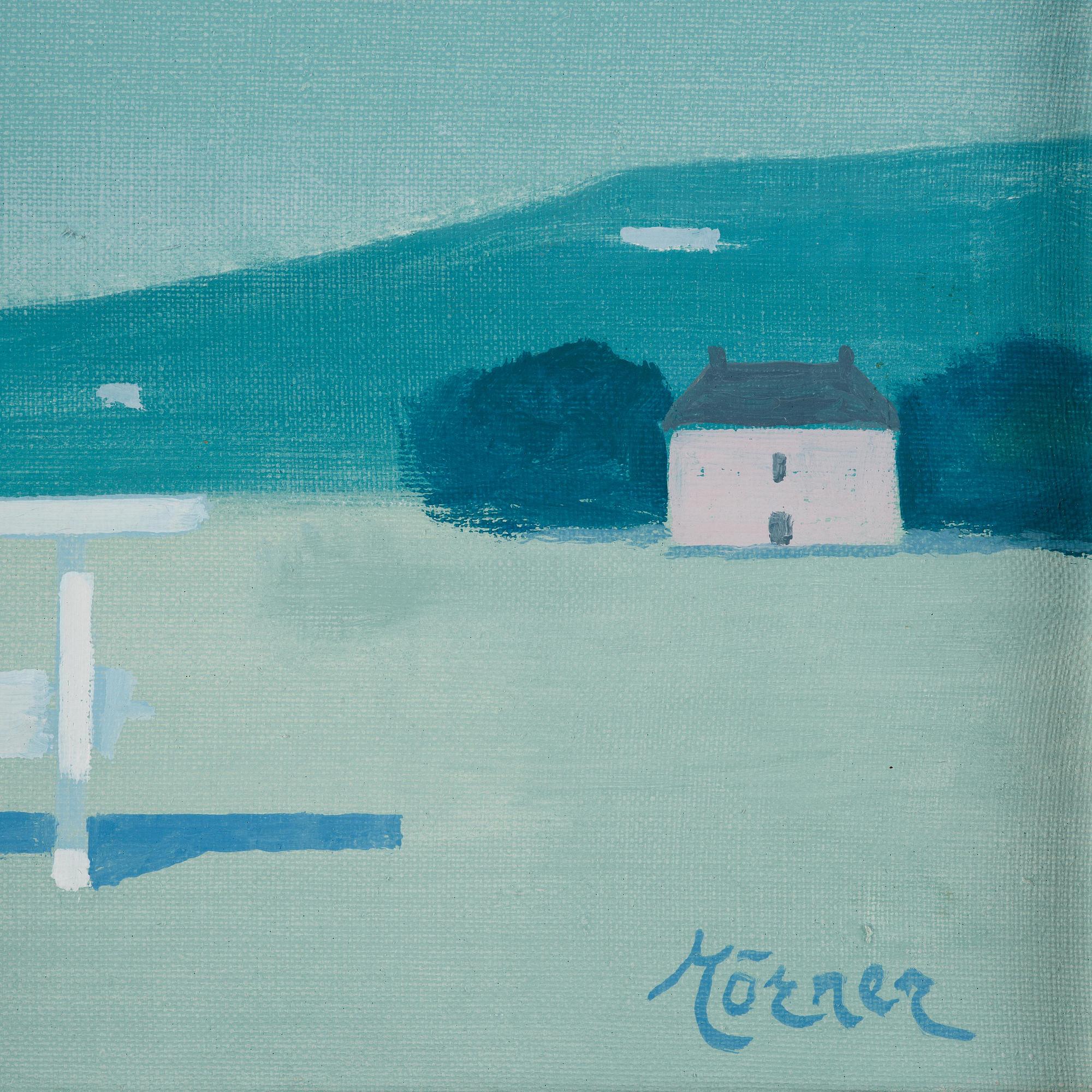 Stellan Mörner, Landscape with a Table Clock.