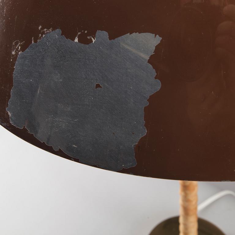 BORDSLAMPA, mässing, Lisa Johansson-Pape, Orno, 1950-tal.