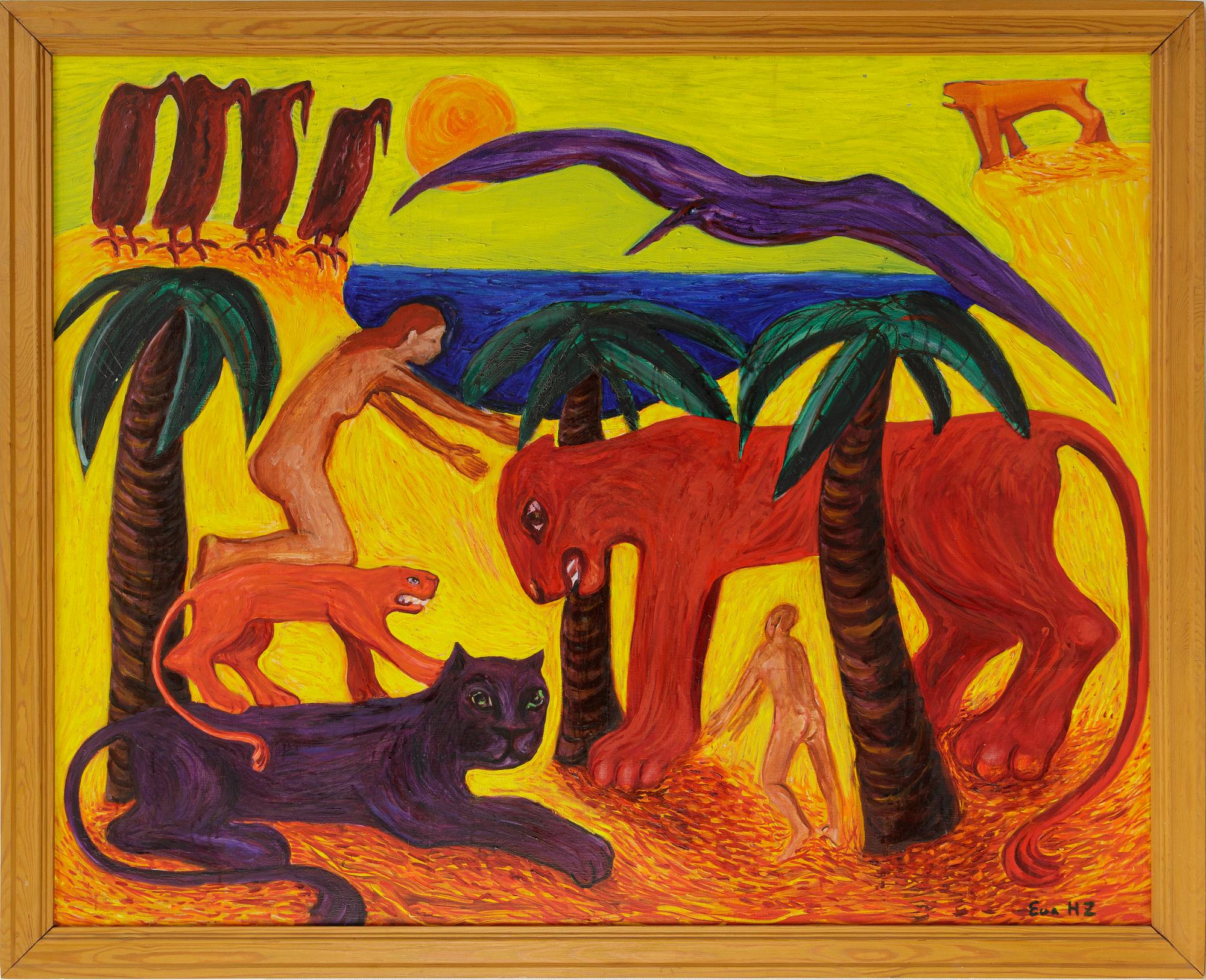 Eva Zettervall, In the jungle.