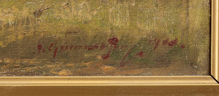 Per Gummeson, Skåne summer landscape.