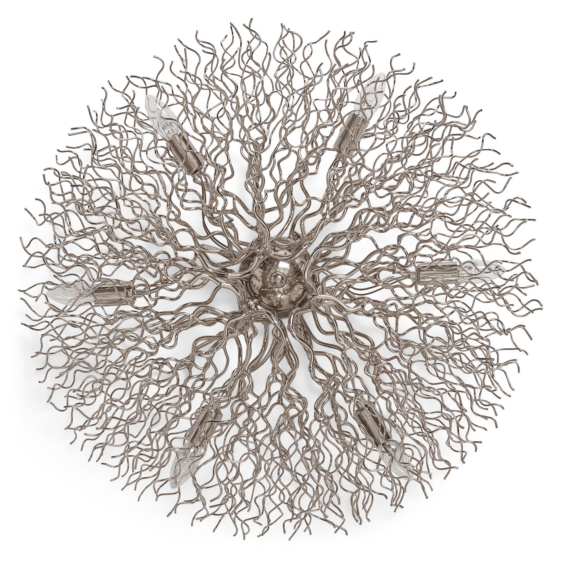 Wiliam Brand & Anette van Egmond, a "Hollywood" ceiling lamp, Brand van Egmond, The Netherlands 21st Century.