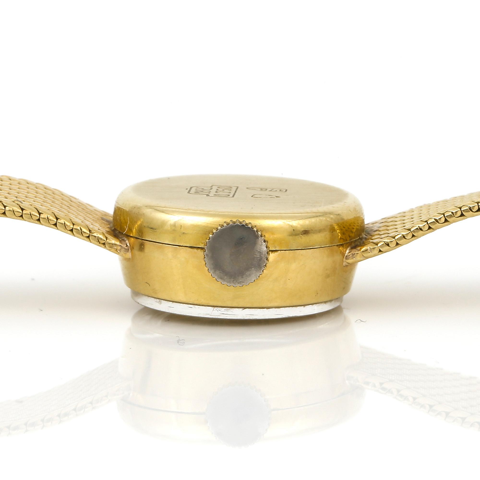 ARMBANDSUR, 18K guld, dam, manuell, Cornavin. Total vikt ca 24g.