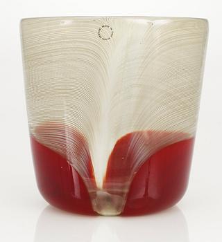 302. SKÅL, glas. Venini, Murano, Italien.