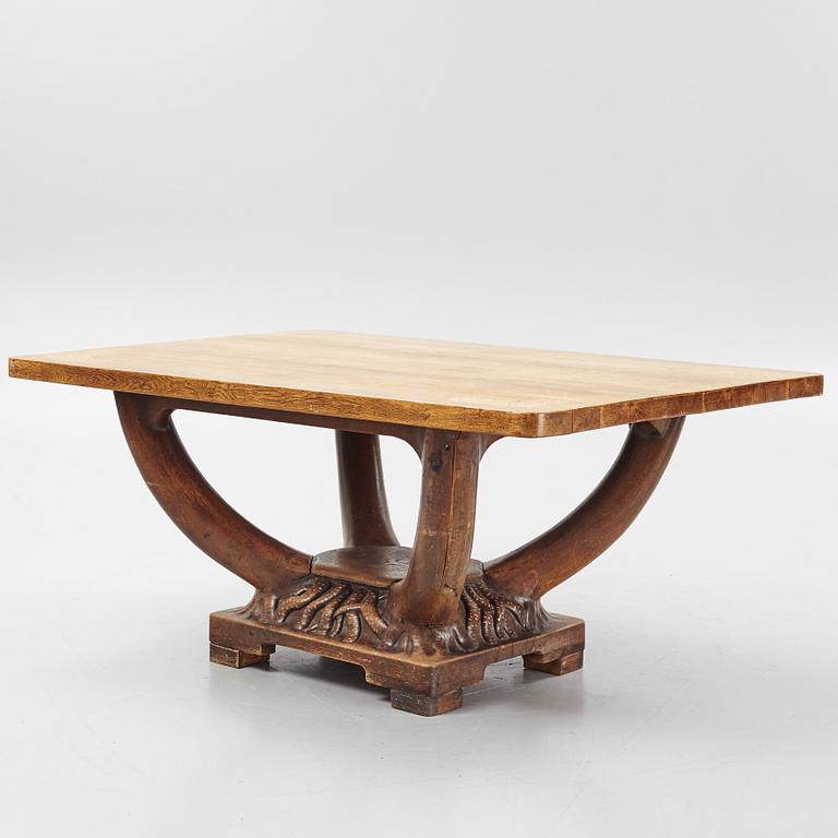 An Art Nouveau table, Sweden, early 20th Century.