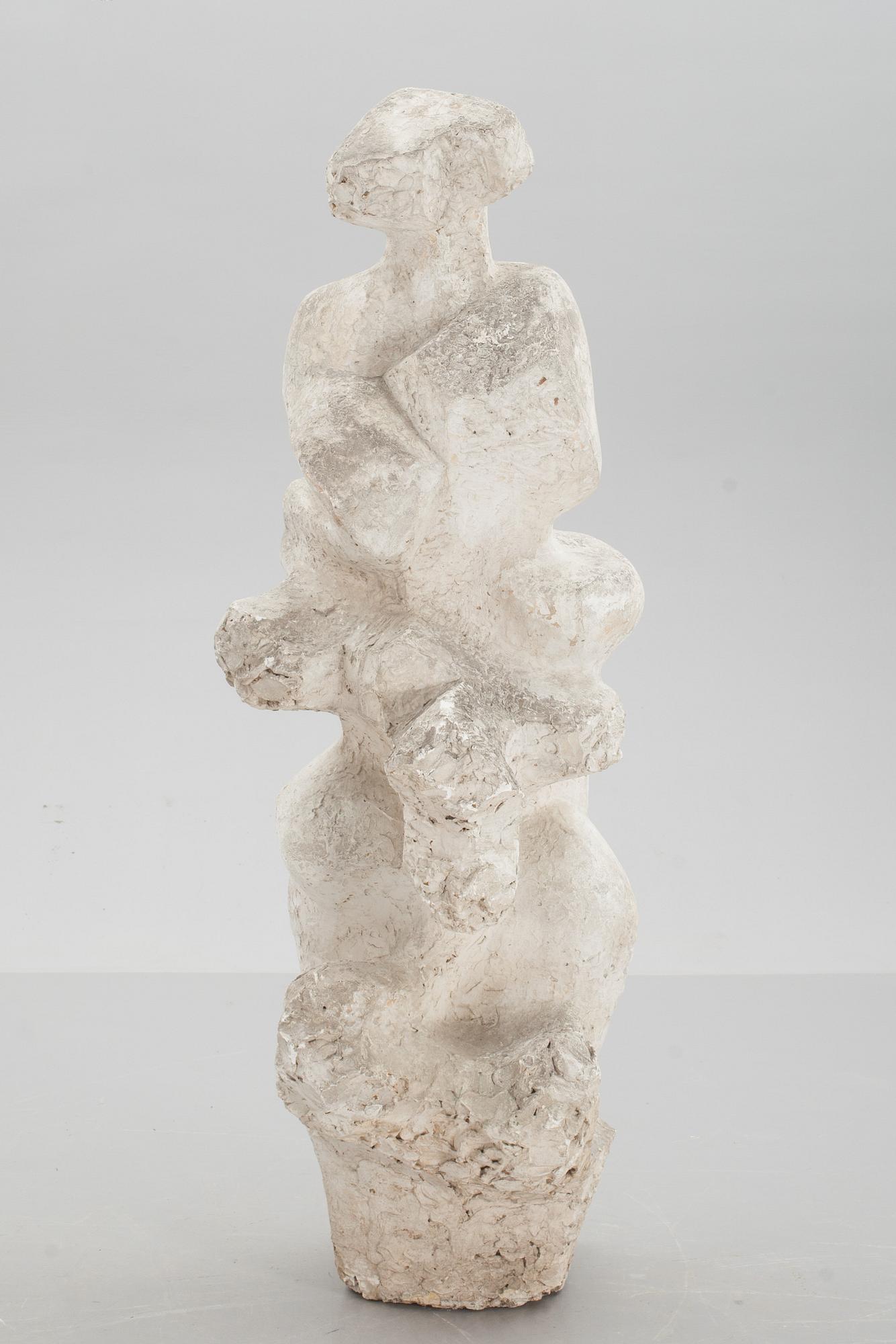 THURE THÖRN, skulptur, gips.