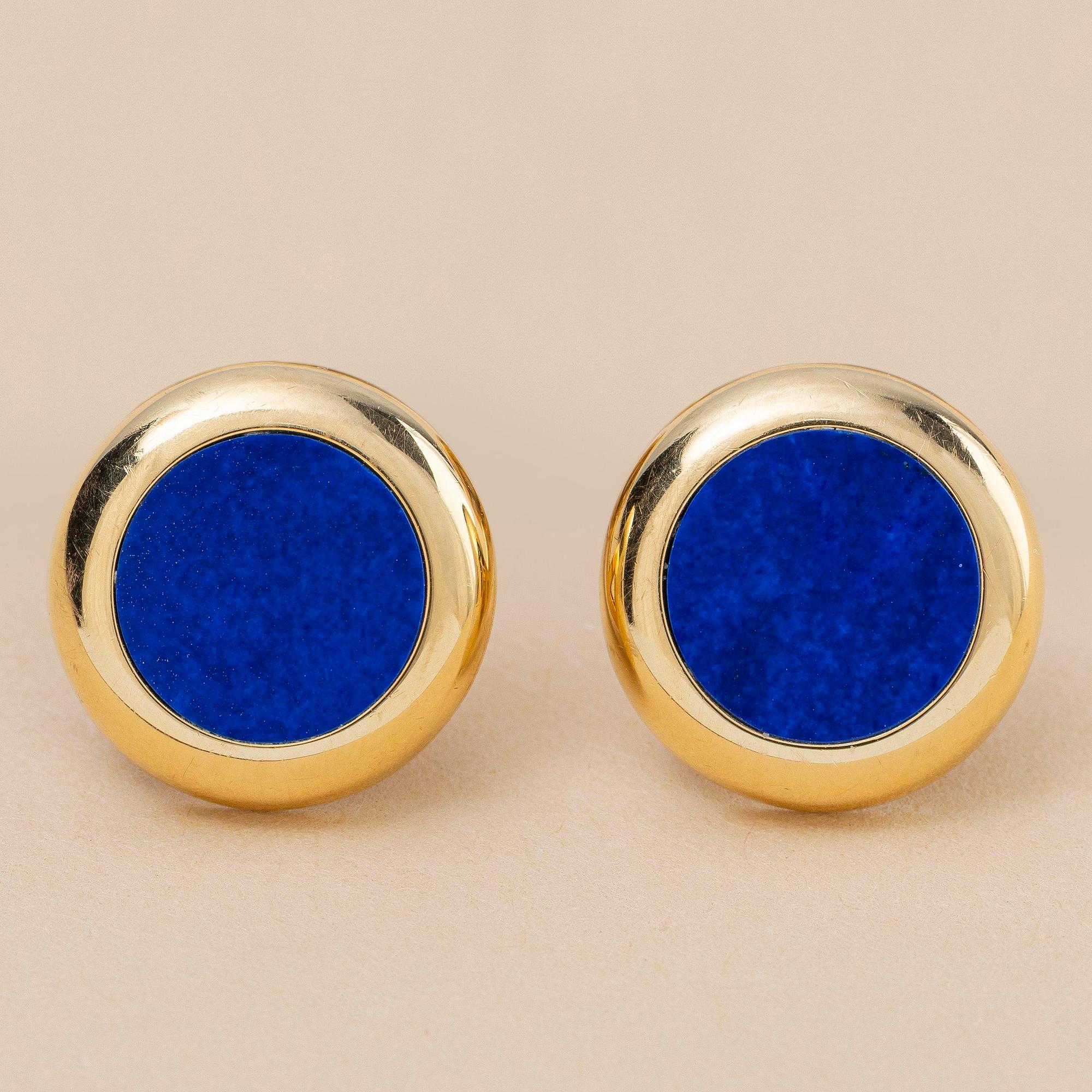 Patek Philippe, cufflinks, ca 1970.