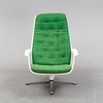 A 'Tellus' easy chair by Alf Svensson and Yngvar Sandström, Göte-Möbler, Nässjö AB, 1970's.