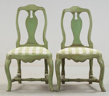 STOLAR, ett par, Rokoko, 1700-talets andra hälft.