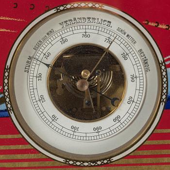 BAROMETER, Glasplakatefabrik Offenburg, 1934.