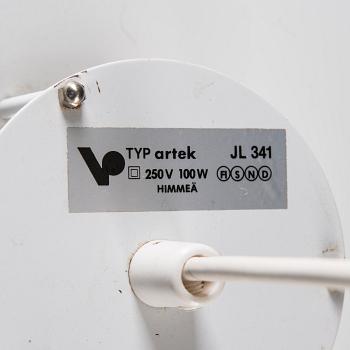 KATTOVALAISIN, JL 341, Juha Leiviskä, Artek, Valaisinpaja. Skärmens höjd ca 17 cm.