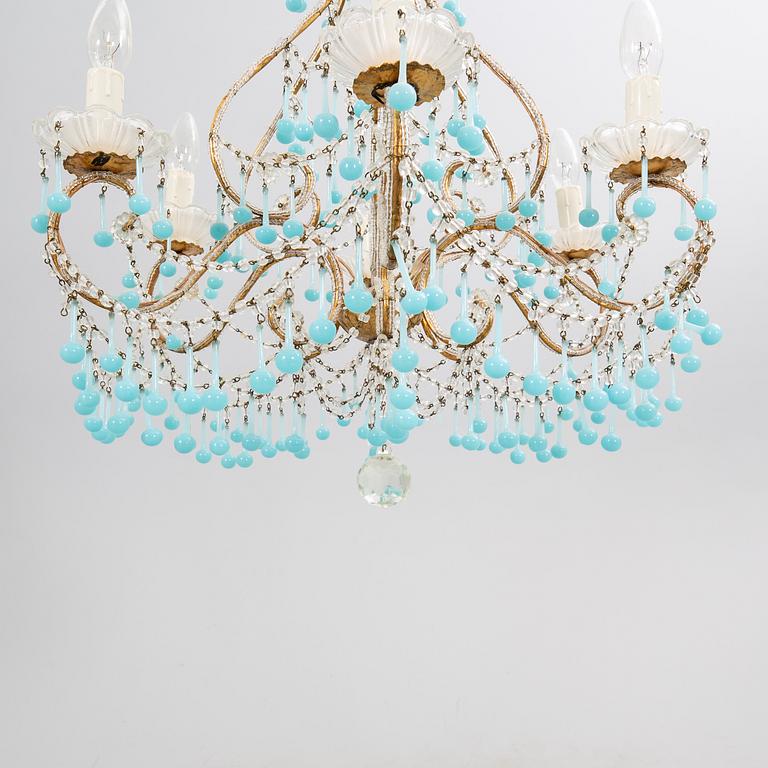 An Italian later 20th century chandelier.