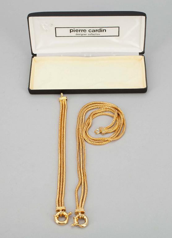 COLLIER SAMT ARMBAND, bijoteri, Pierre Cardin, 1900/2000-tal.