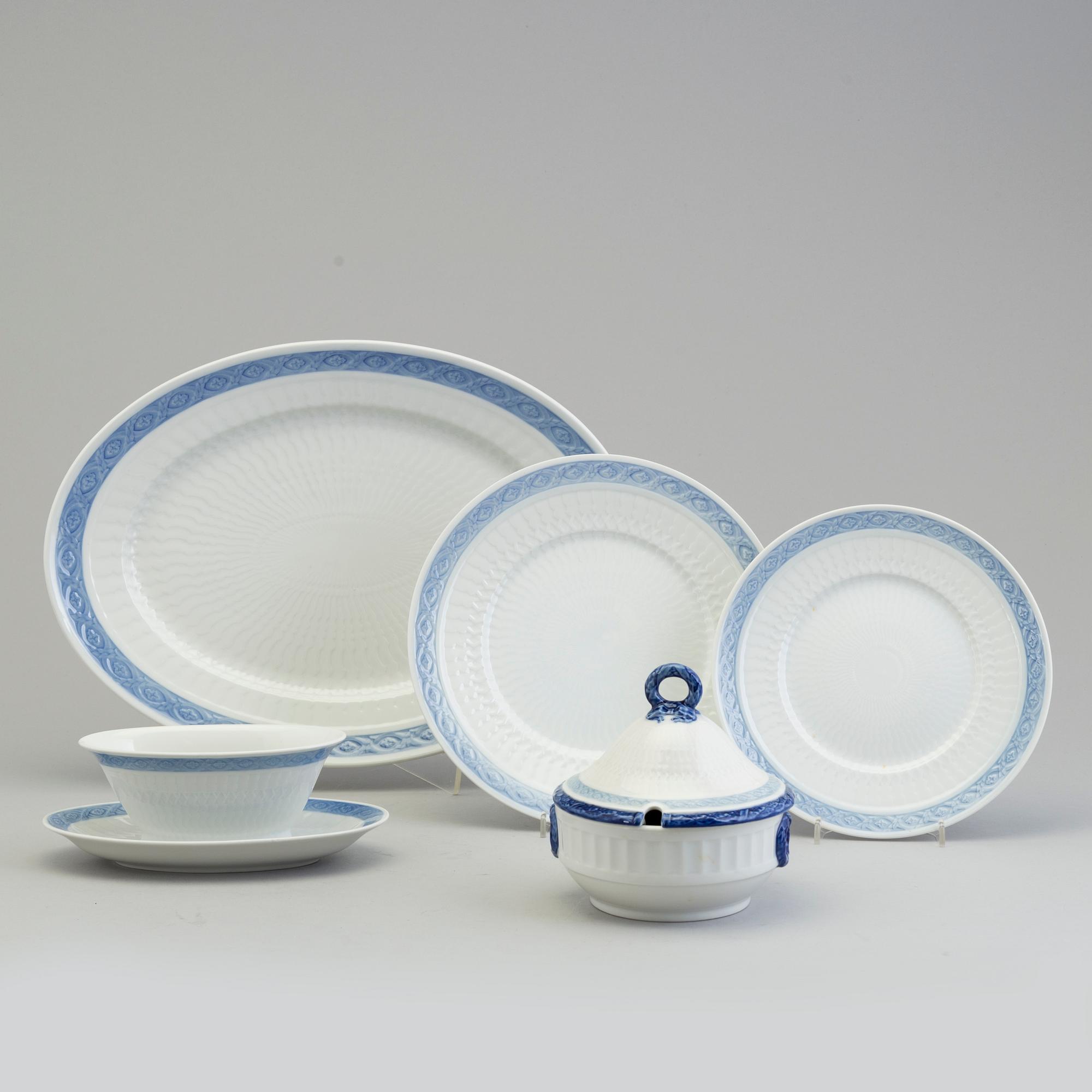 SERVIS, 25 delar, porslin, Royal Copenhagen.