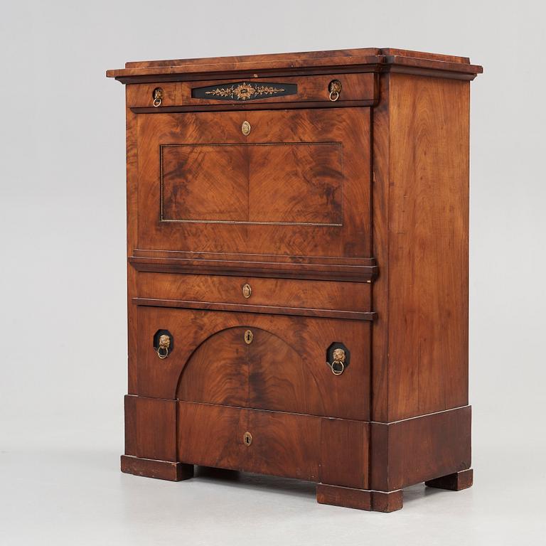 A Swedish Empire 19th century secretaire.