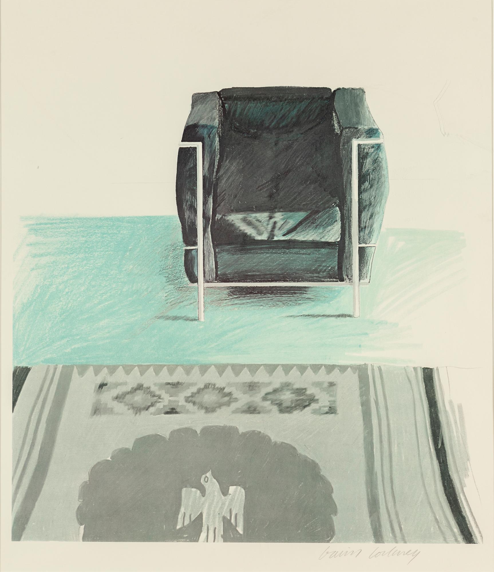 DAVID HOCKNEY, offset, signerad.