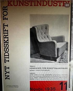 Peder Pedersen, attributed to . A Danish Modern armchair, 1930's/40's.