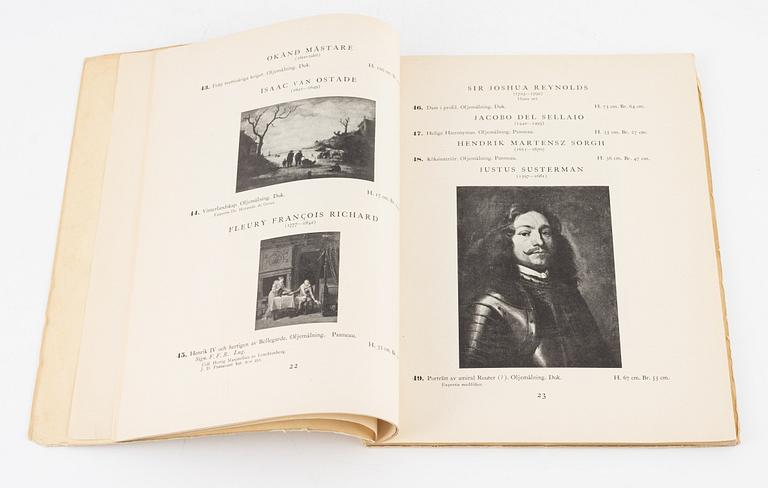 Sale catalogues of Ivar Kreuger.