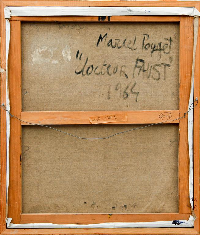 MARCEL POUGET, olja på duk, sign och dat -64.