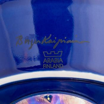 Birger Kaipiainen, A ceramic bowl signed Birger Kaipiainen Arabia Finland.