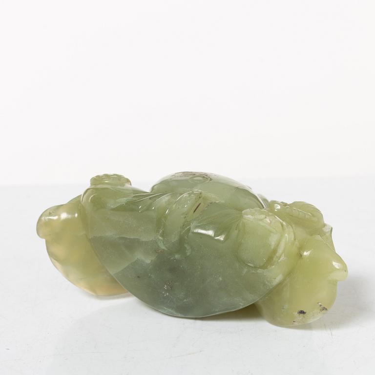 Samling stenfigurer, åtta stycken, Kina, 1900-tal/samtida.