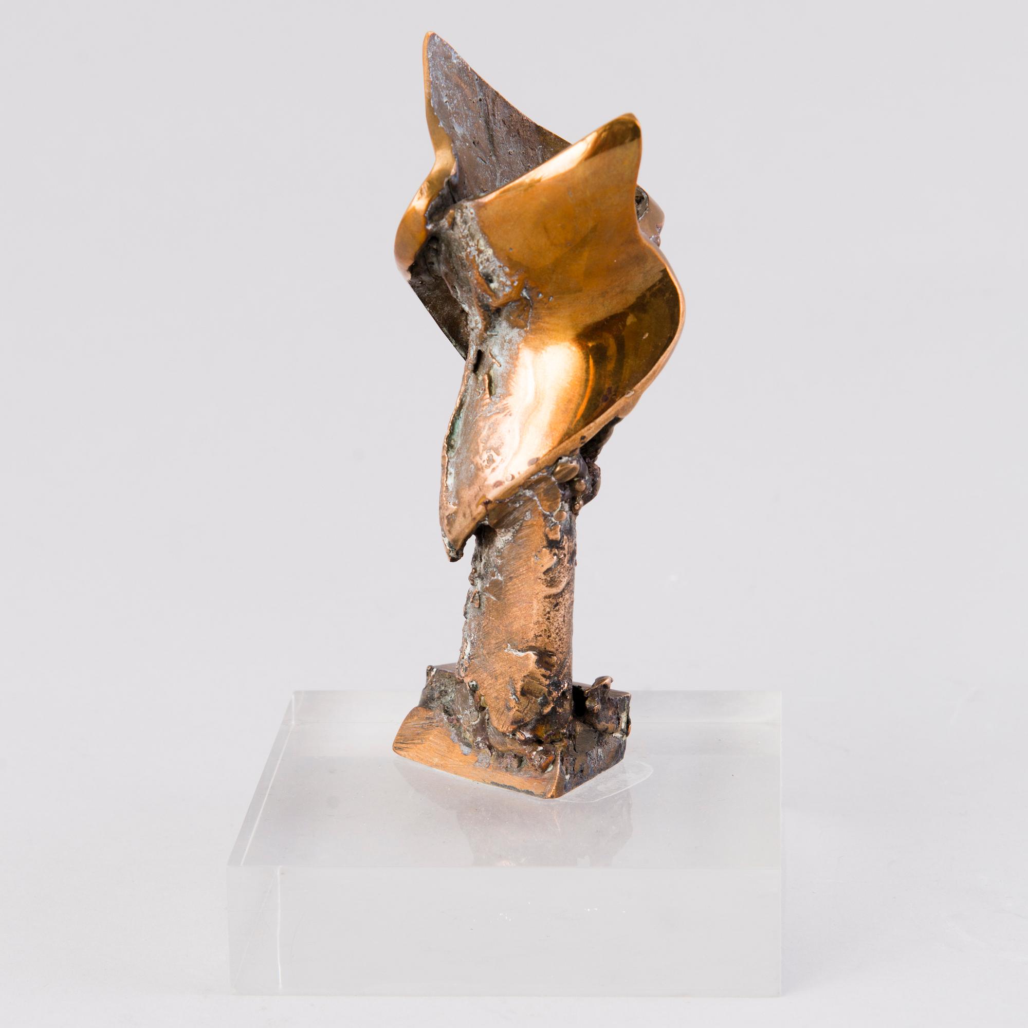 LAILA PULLINEN, bronze, not signed.
