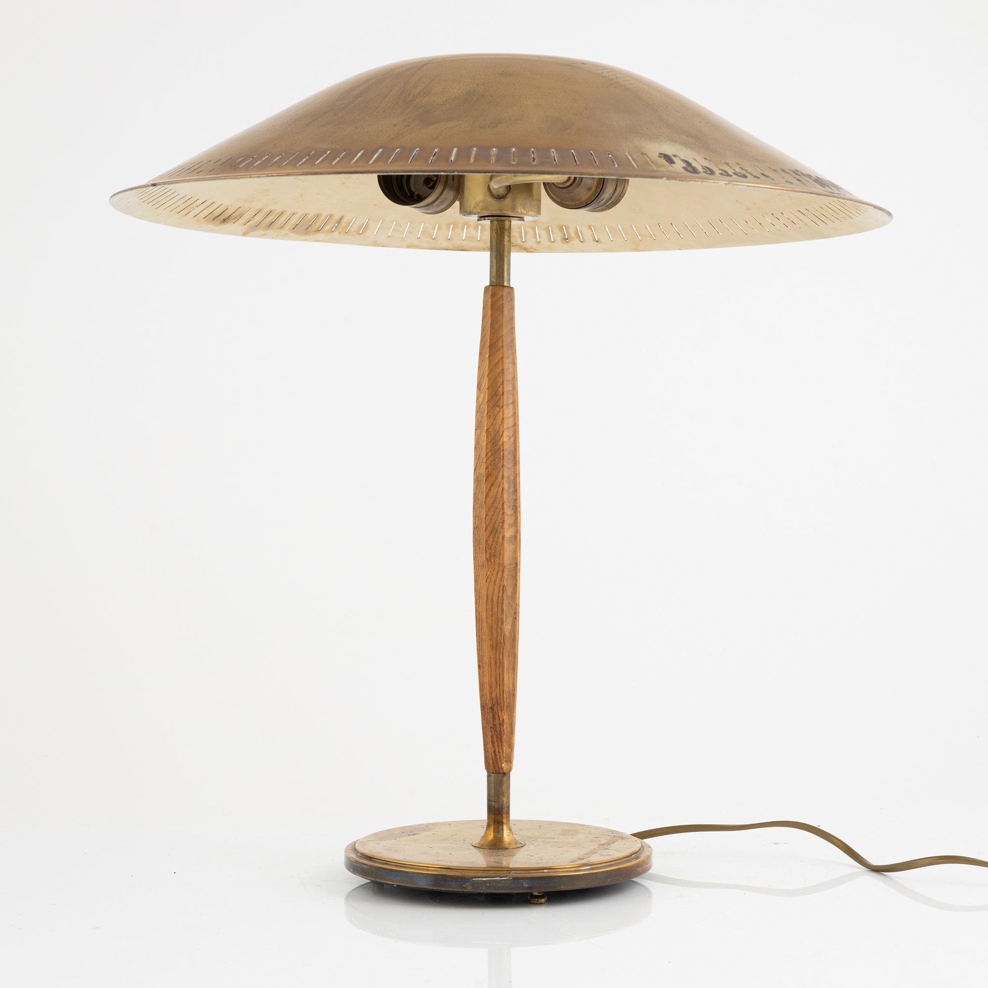 Harald Notini, bordslampa, modell "15199", Arvid Böhlmarks Lampfabrik, 1930-tal.