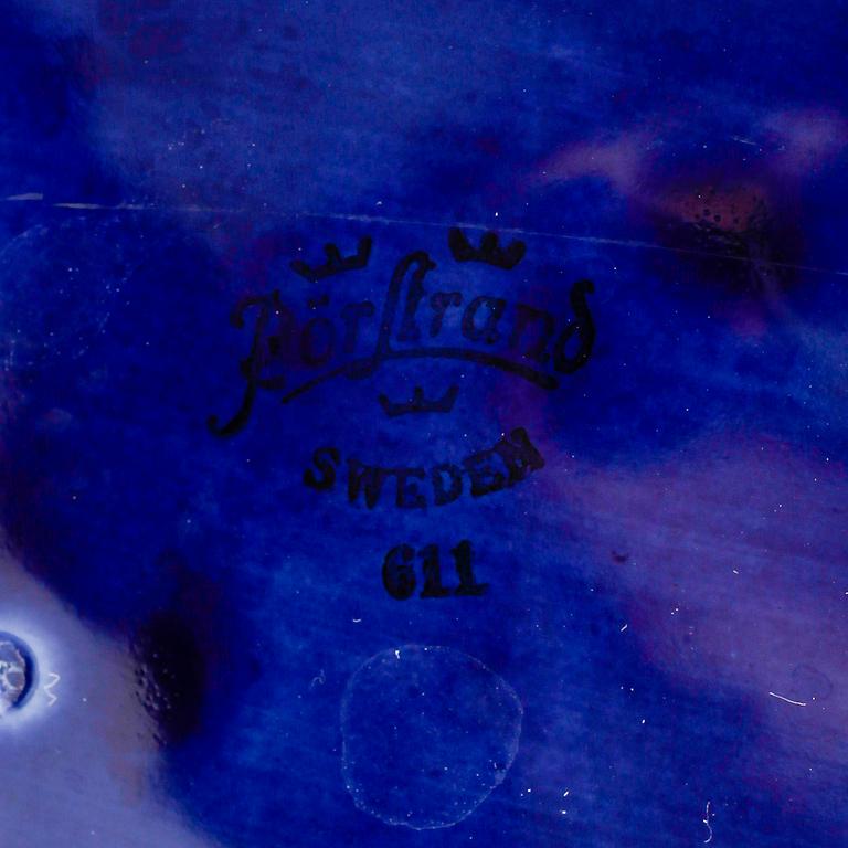 SERVISPORSLIN, 17 delar, porslin, "Blå Eld", Hertha Bengtson, Rörstrand.