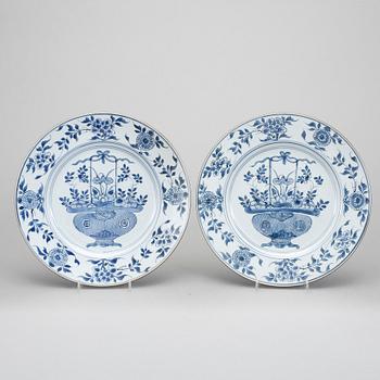 FAT, ett par, porslin, Kina, 1700-tal.