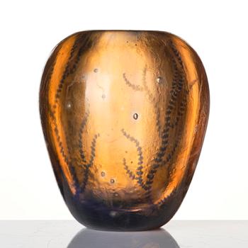 Edward Hald, a graal vase, Orrefors 1937, no. 67.