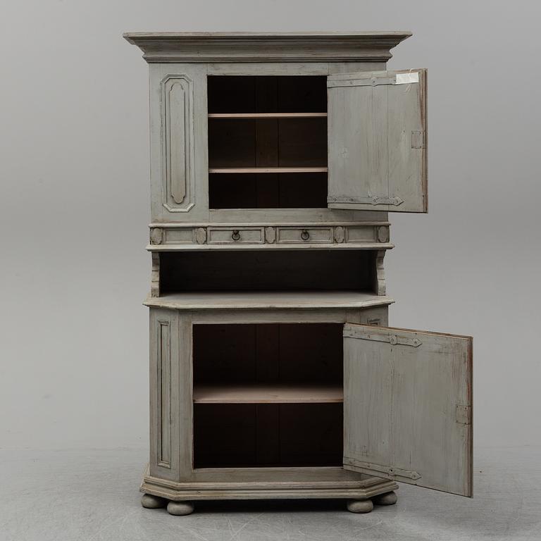 A 19th Century Baroque style cupboard.