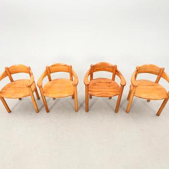 Rainer Daumiller armchairs, 4 pieces, Denmark, 1970s.