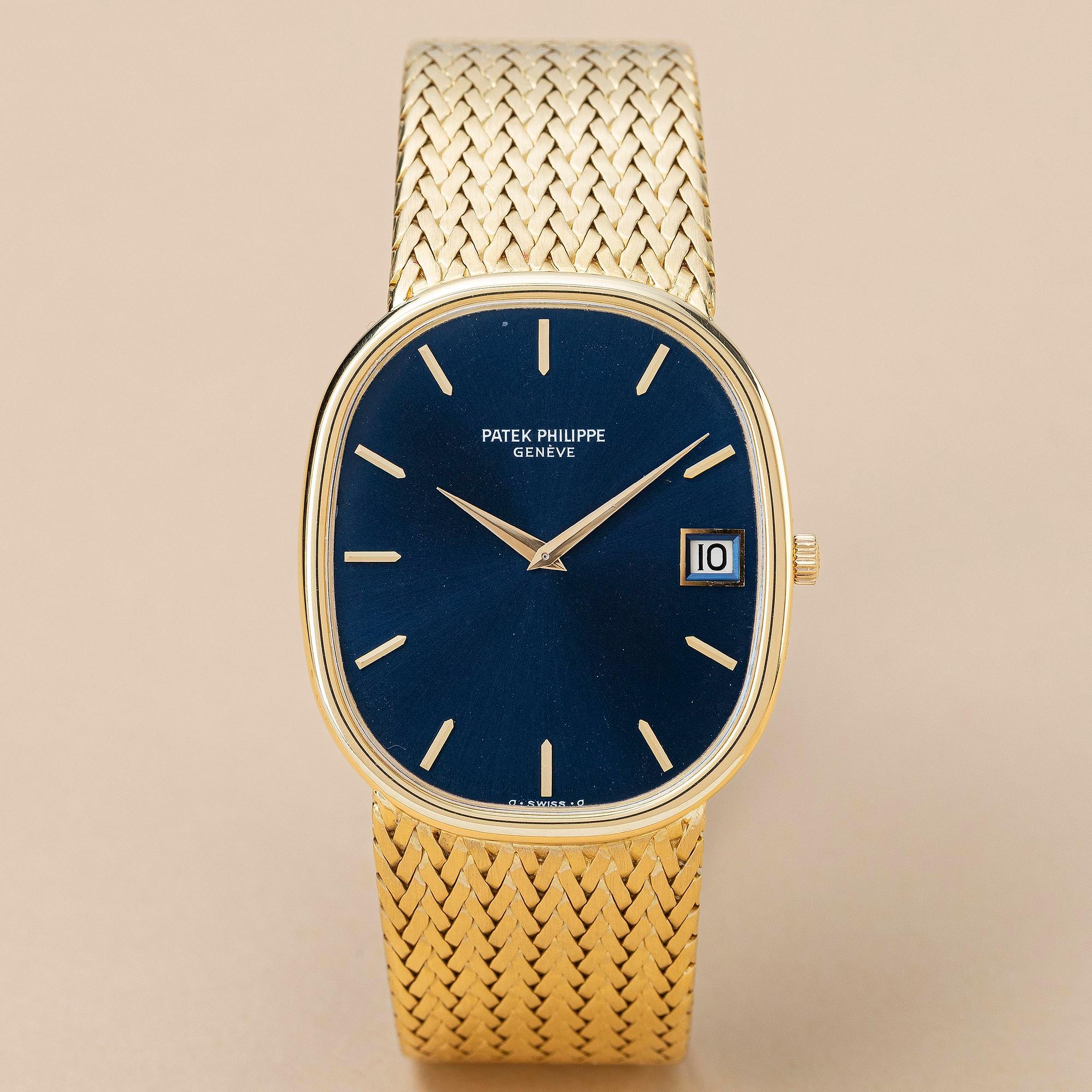 Patek Philippe, Golden Ellipse, "Jumbo", ca 1977.