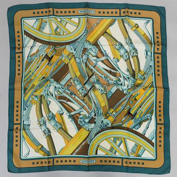 SCARF, Hermès, "Rythmes", issued 1973.