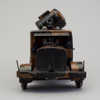 A tinplate Tipp & Co search light car, Germany, 1930/40s.