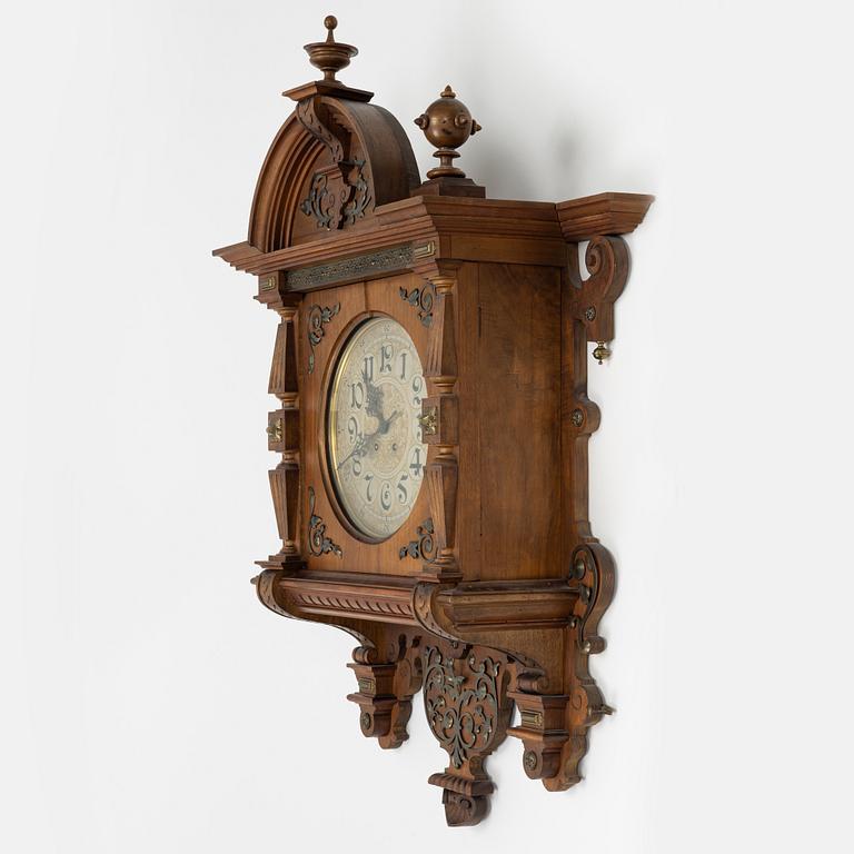A 19th Century wall clock.