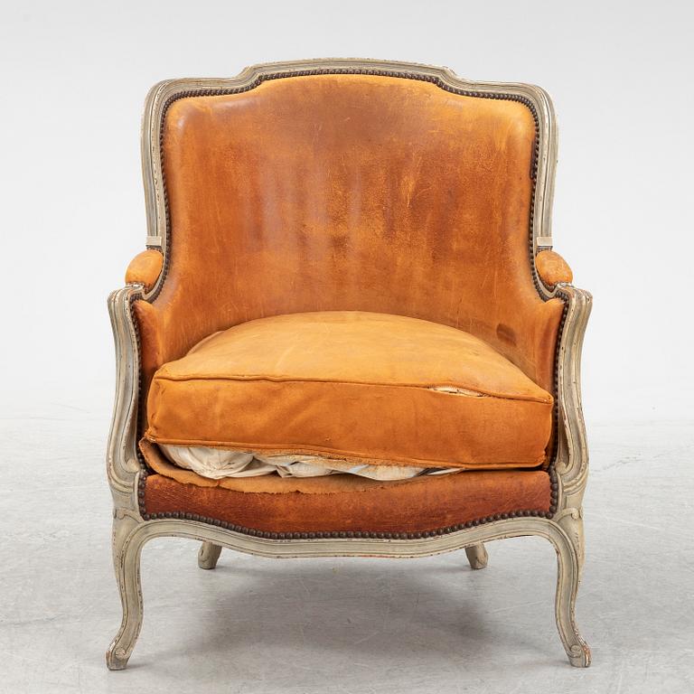 Bergére, Louis XV-stil,  1900-talets början.