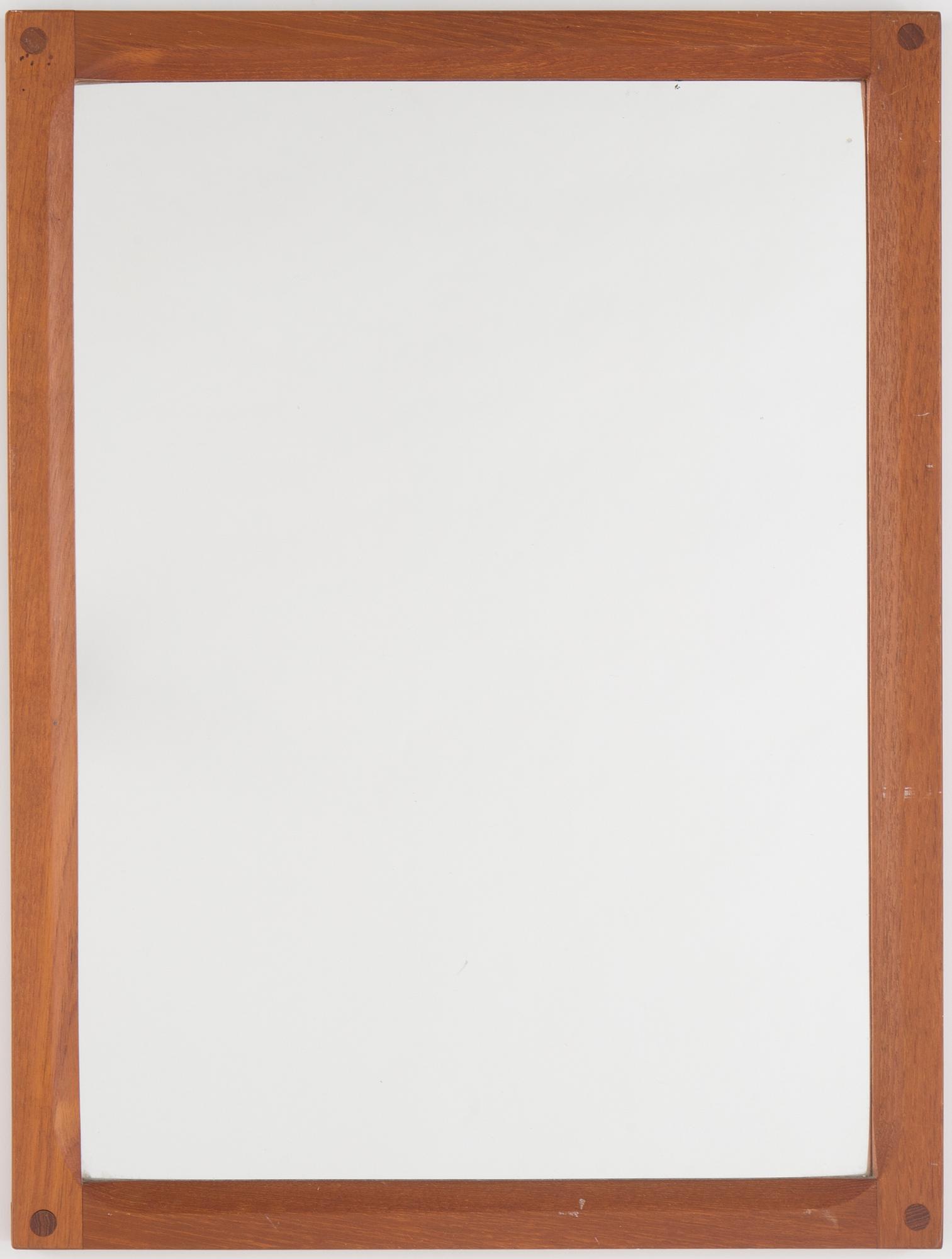 SPEGEL,  teak, 1900-talets mitt.