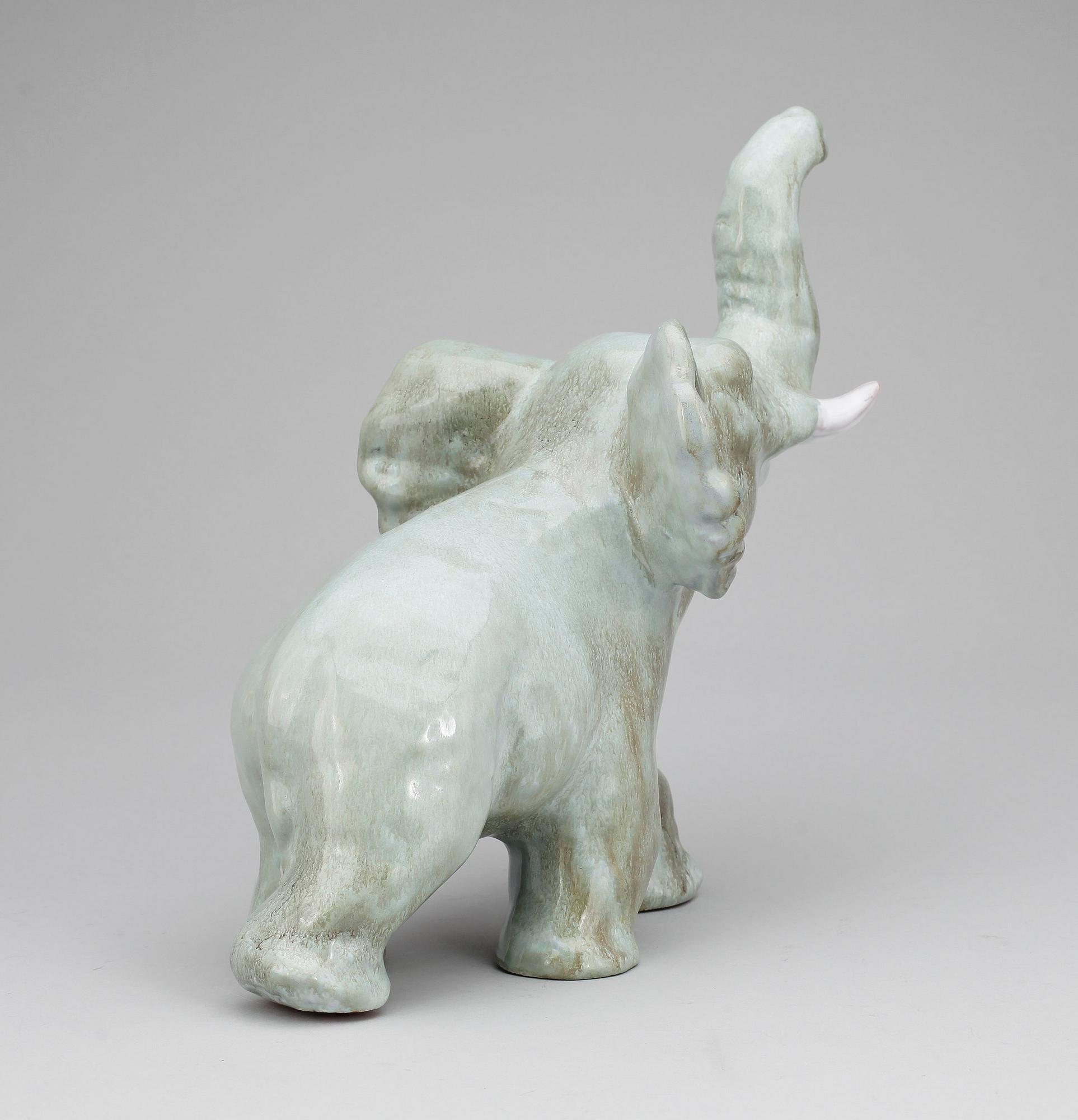 FIGURIN, lergods, Vicke Lindstrand, Upsala Ekeby.