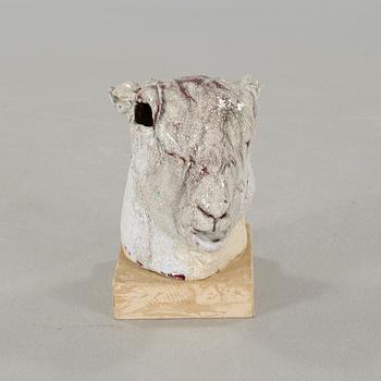 HERTHA HILLFON, sculpture, stoneware, signed and dated 1974.