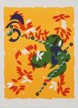 CARL FREDRIK REUTERSWÄRD, 3 st, färglitografier, signerad och numrerade 1281/1500.