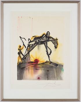 Salvador Dalí, "Les Chevaux Daliniens".