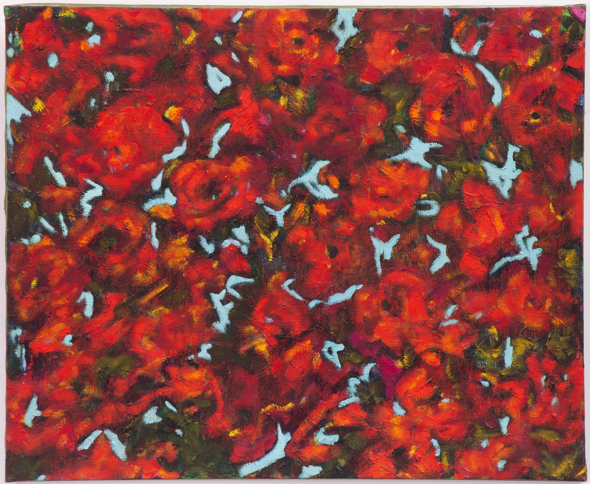 Mia Malmlöf, 'Röda Rosor (Red roses).'.